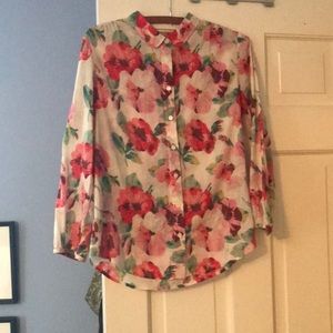 Floral Madewell Button Up